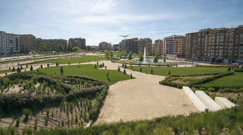 La fase II del parque Felipe VI ha puesto a disposición de la ciudad 27.000 metros cuadrados de zona verde